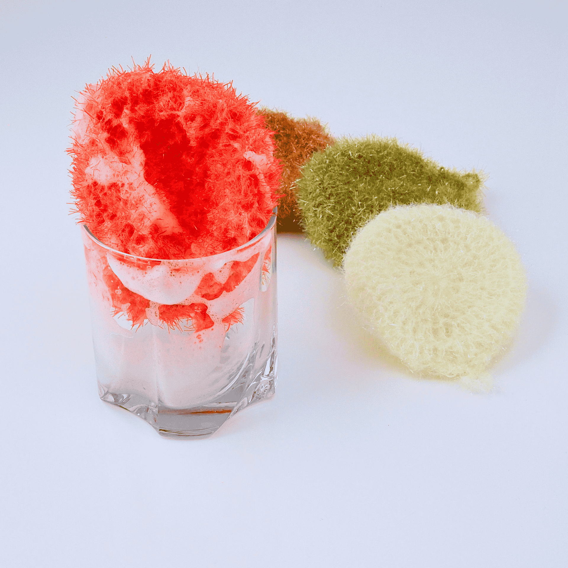 easy dish scrubby crochet pattern