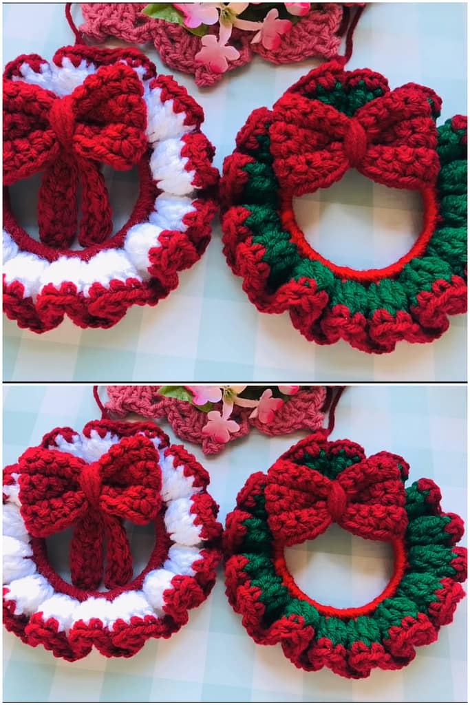 Christmas Ornament made around bracelet