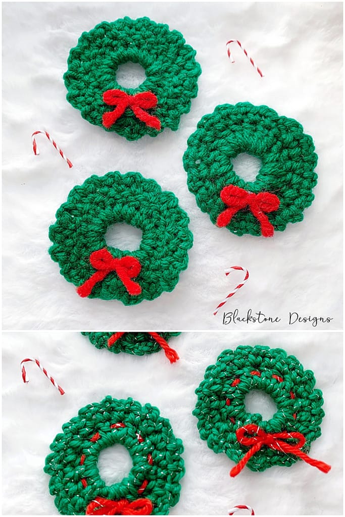 Wreath Xmas Tree Ornament